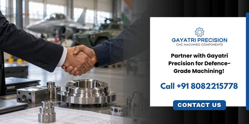 Partner with Gayatri Precision for top defence-grade machining!